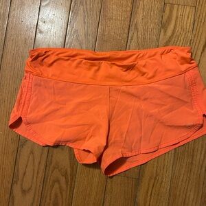 Aeropostale Bright Orange Athletic Shorts